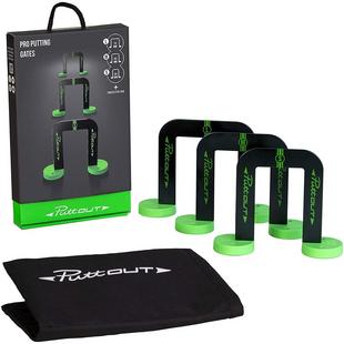 Ensemble de pratique de coups roulés PuttOUT Pro Putting Gate