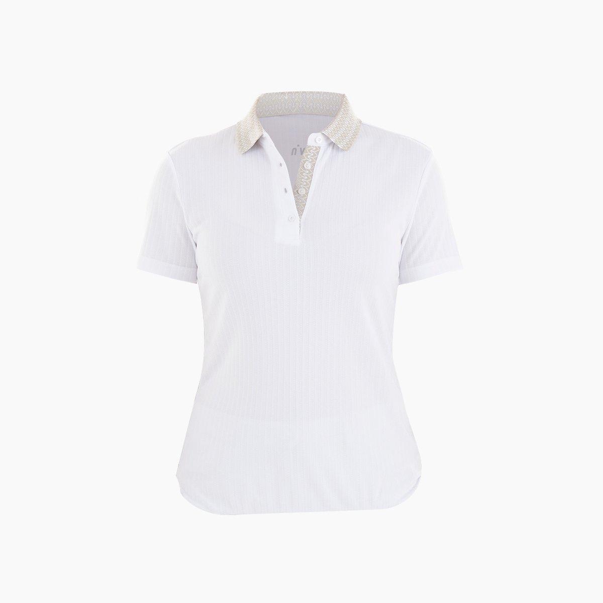 big w white polo shirt womens