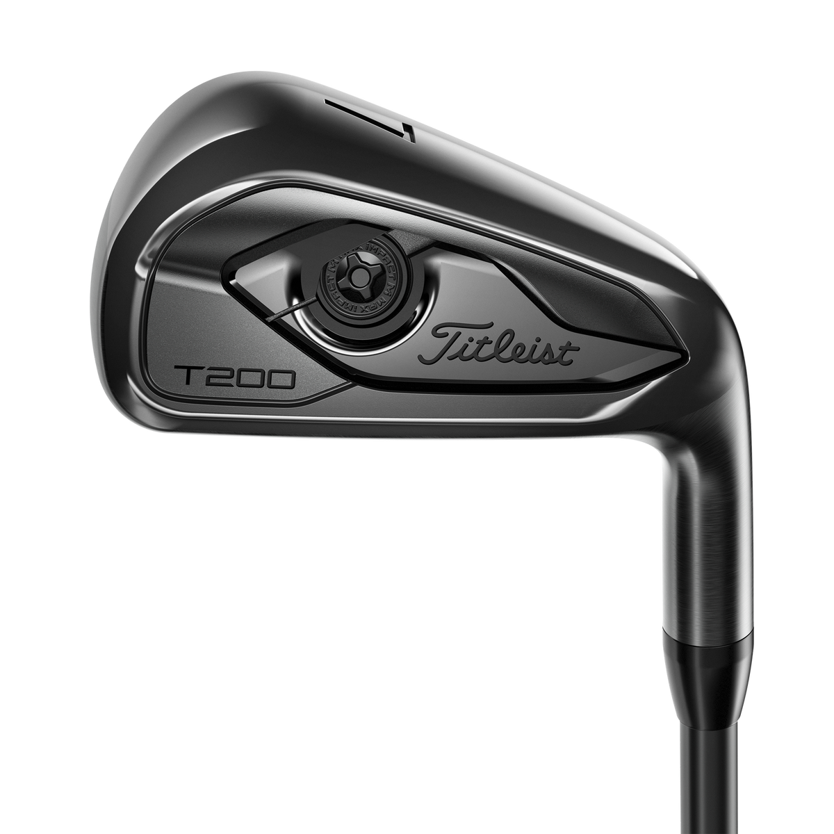 T200 4-PW, AW Black Iron Set with Steel Shafts TITLEIST Iron