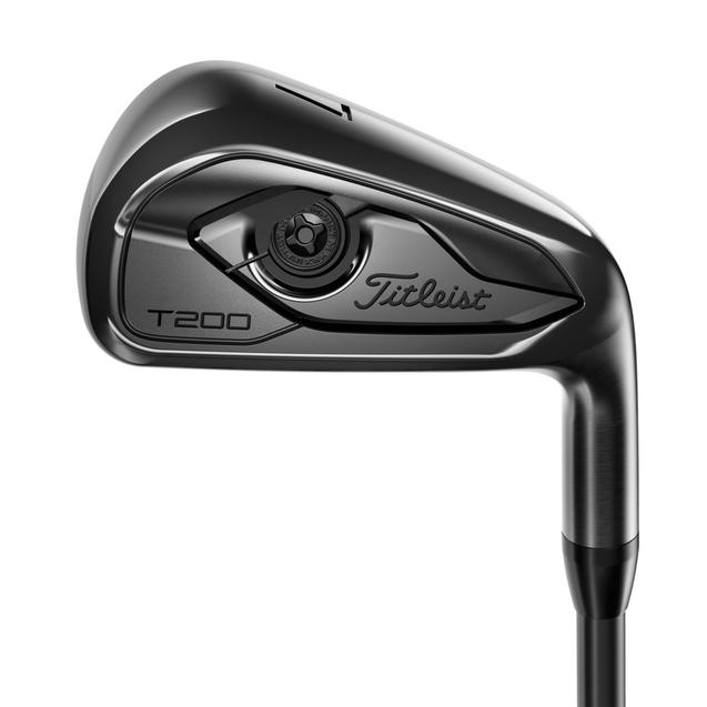 T200 4-PW, AW Black Iron Set with Steel Shafts