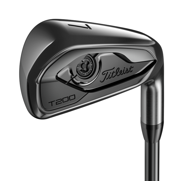 T200 4-PW, AW Black Iron Set with Steel Shafts | TITLEIST | Iron