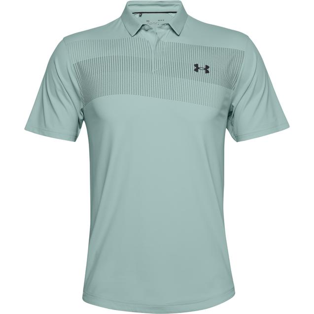Men's Iso-Chill Chest Graphic Short Sleeve Polo