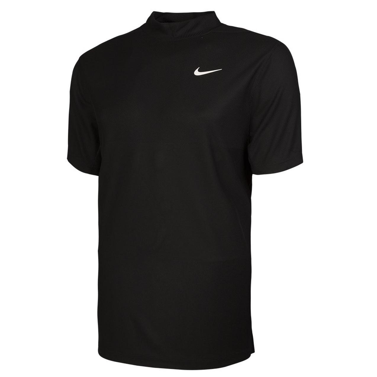 Black nike golf shirt online