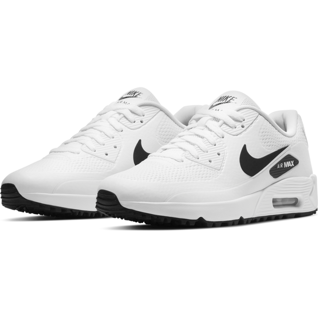 Nike Men's Air Max 90 G Golf Shoes, Size 13, Black/White