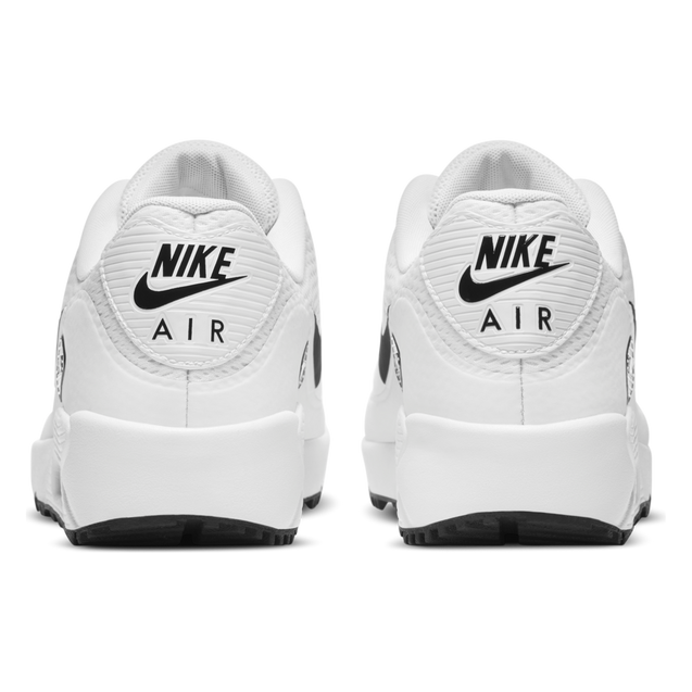 Air Max 90 G Spikeless Golf Shoe - White/Black | NIKE | Golf Shoes 