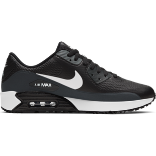 Chaussures Air Max 90 G sans crampons pour hommes - Noir/Gris/Blanc