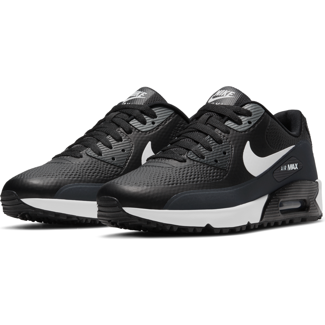 Air Max 90 G Spikeless Golf Shoe - Black/Grey/White