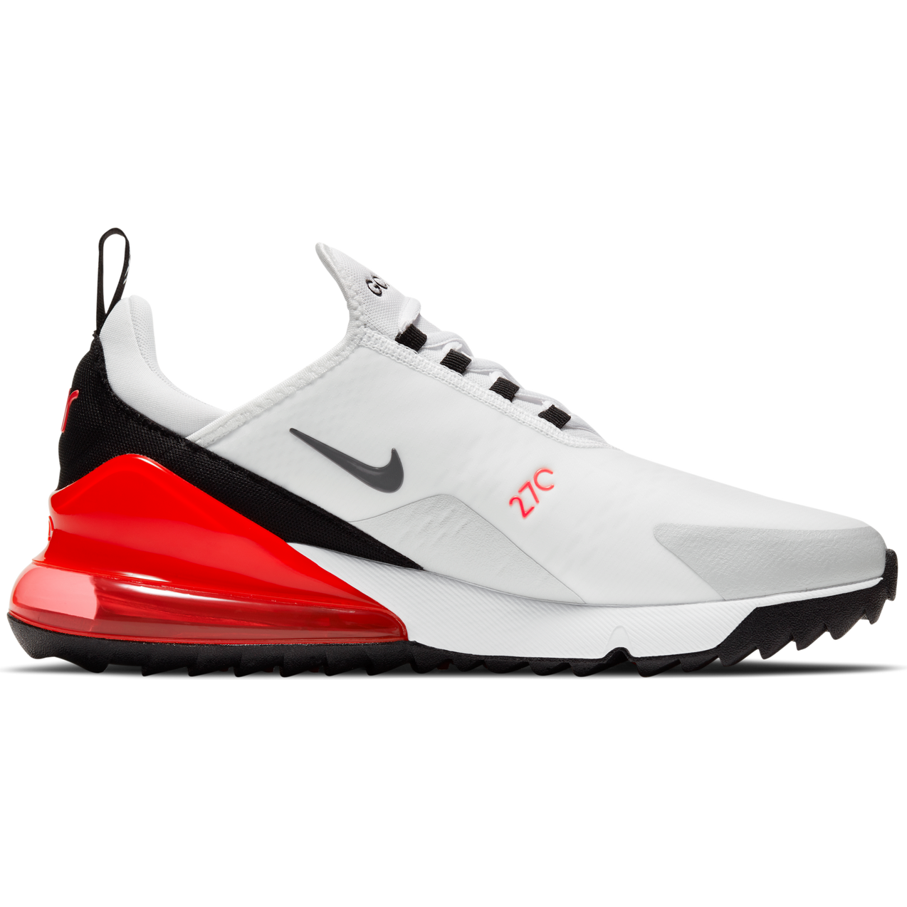Air Max 270 G Spikeless Golf Shoe - White/Grey/Red