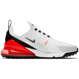 Men's Air Max 270 G Spikeless Golf Shoe - White/Grey/Red