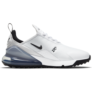 Chaussures Air Max 270 G sans crampons pour hommes - Blanc/Noir