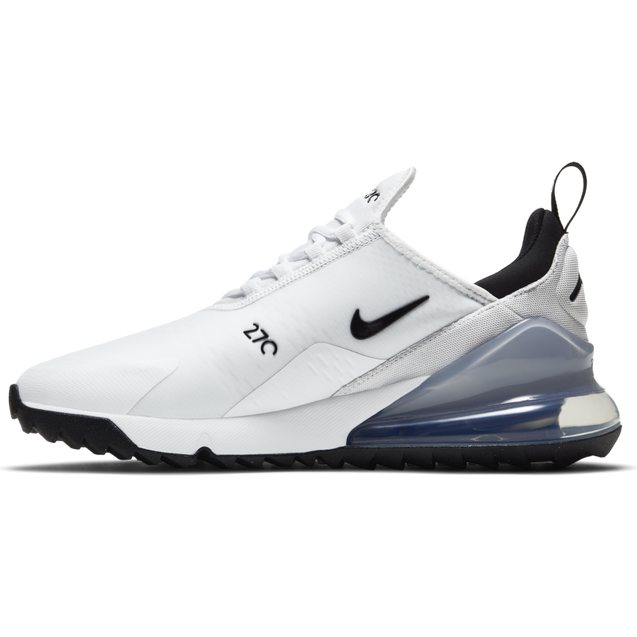 Air Max 270 G Spikeless Golf Shoe - White/Black | NIKE | Golf 