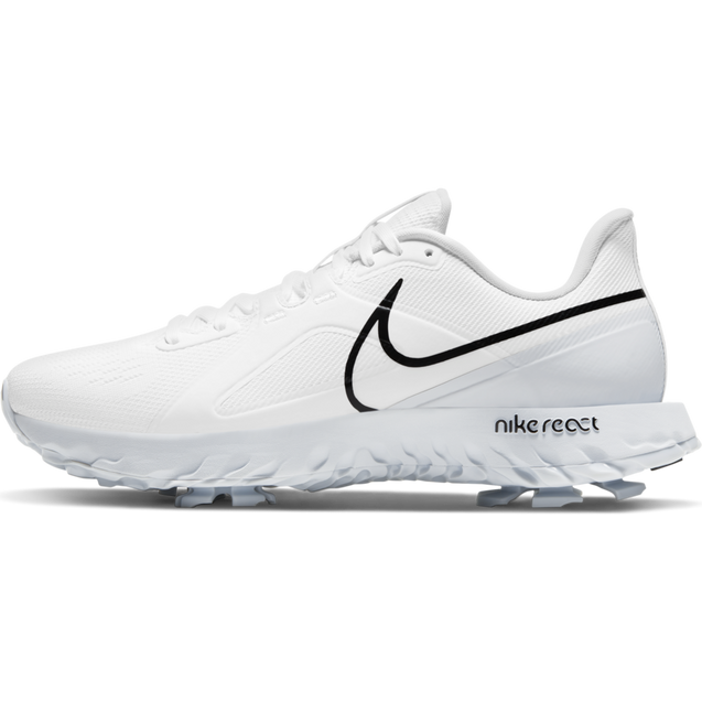 Men's React Infinity Pro Spiked Golf Shoe - White | NIKE | Golf