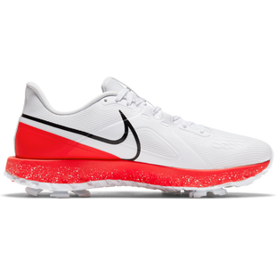 Chaussures React Infinity Pro à crampons pour hommes - Blanc/Rouge