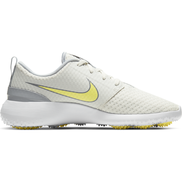 Women's Roshe G Spikeless Golf Shoe - Ivory/Yellow