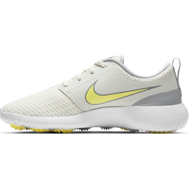 Women s Roshe G Spikeless Golf Shoe Ivory Yellow NIKE Golf Shoes Women s Golf Town Limited