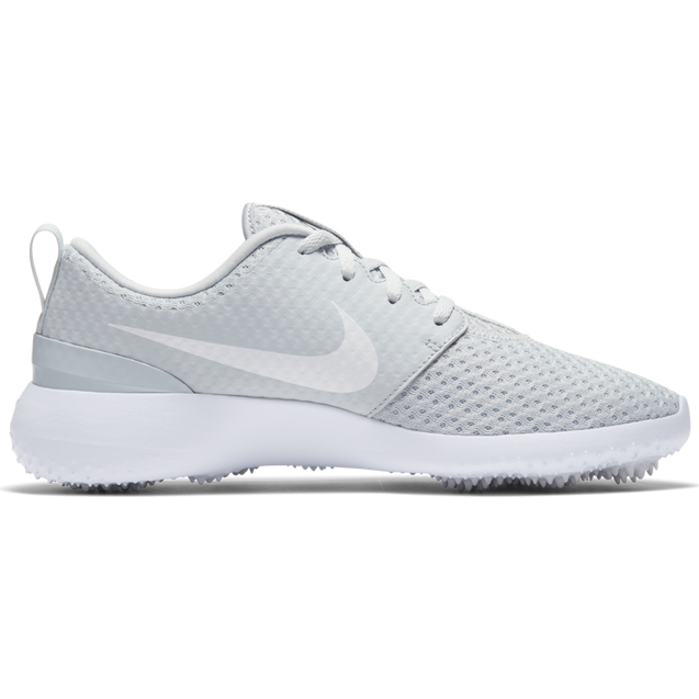 Chaussures Roshe G sans crampons pour femmes - Gris pâle/Blanc