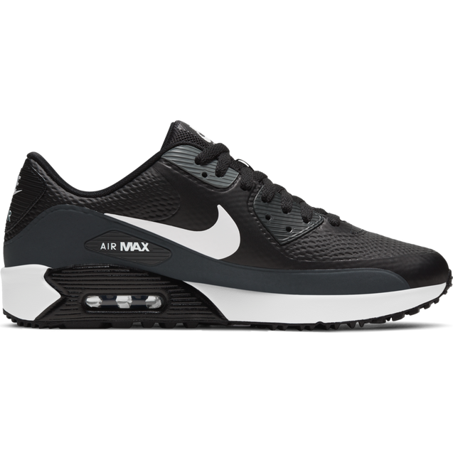 Chaussures Air Max 90 G sans crampons Blanc Gris Noir NIKE