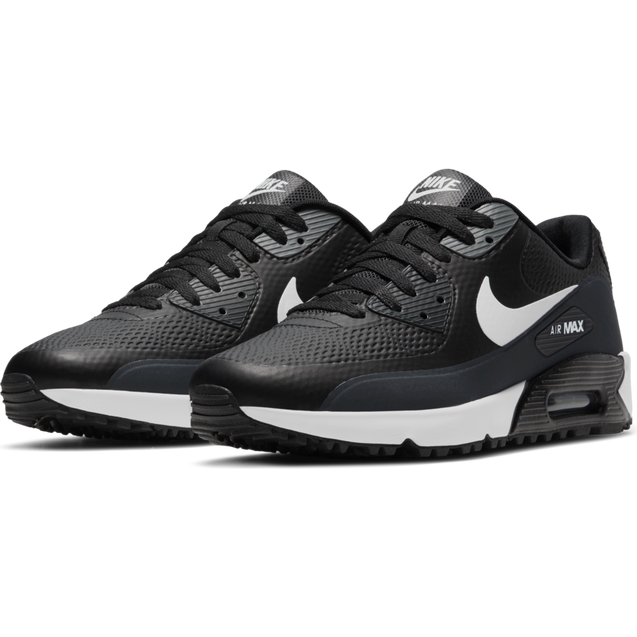 Chaussures Air Max 90 G sans crampons Blanc Gris Noir NIKE