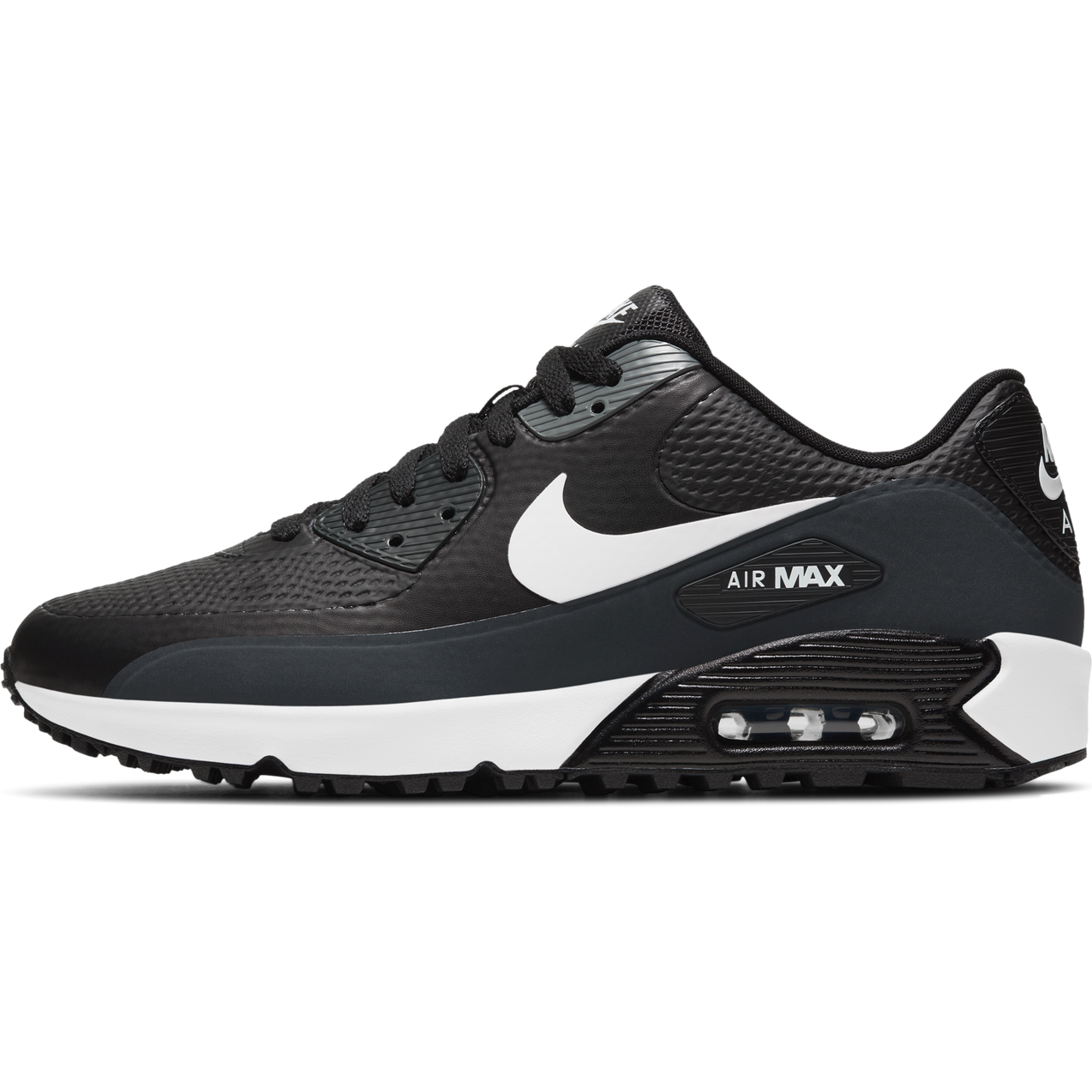 Women's Air Max 90 G Spikeless Golf Shoe - Black/Grey/White