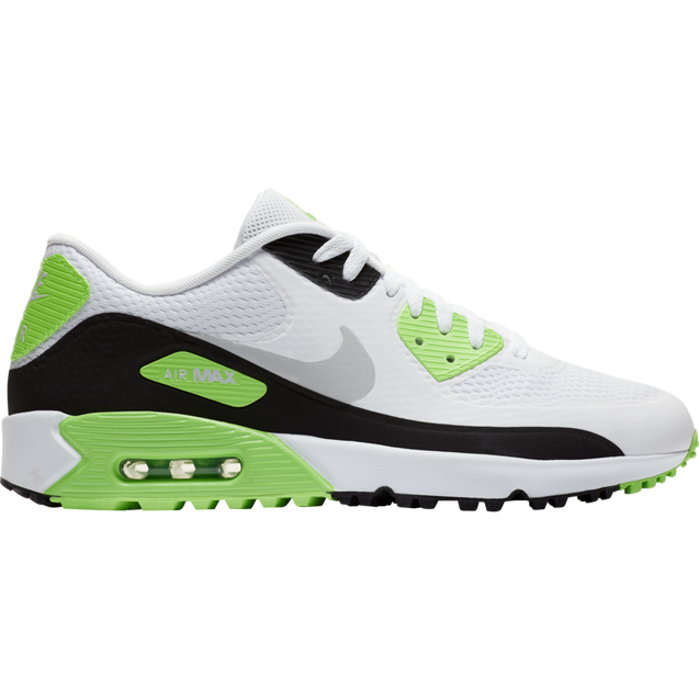 Men's Air Max 90 G Spikeless Golf Shoe White/Grey/Green NIKE Golf