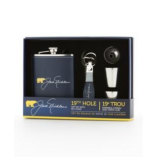 Flask/ Key Chain Gift Set