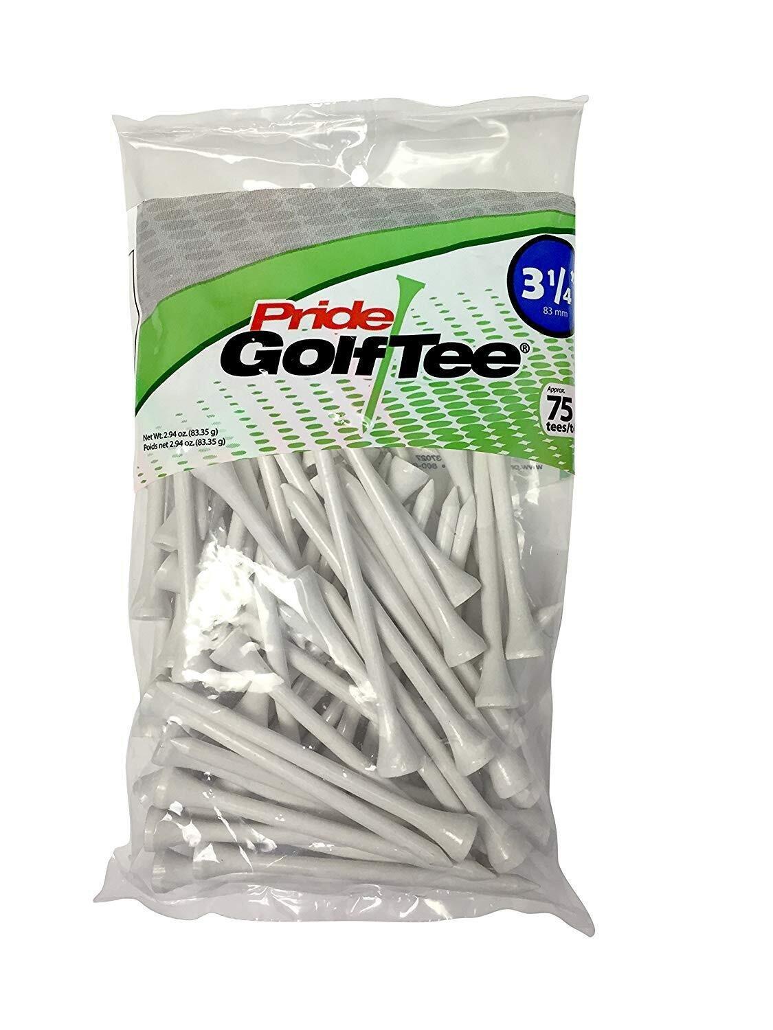 Performance Deluxe 3 1/4 Inch Tees (75 Count)