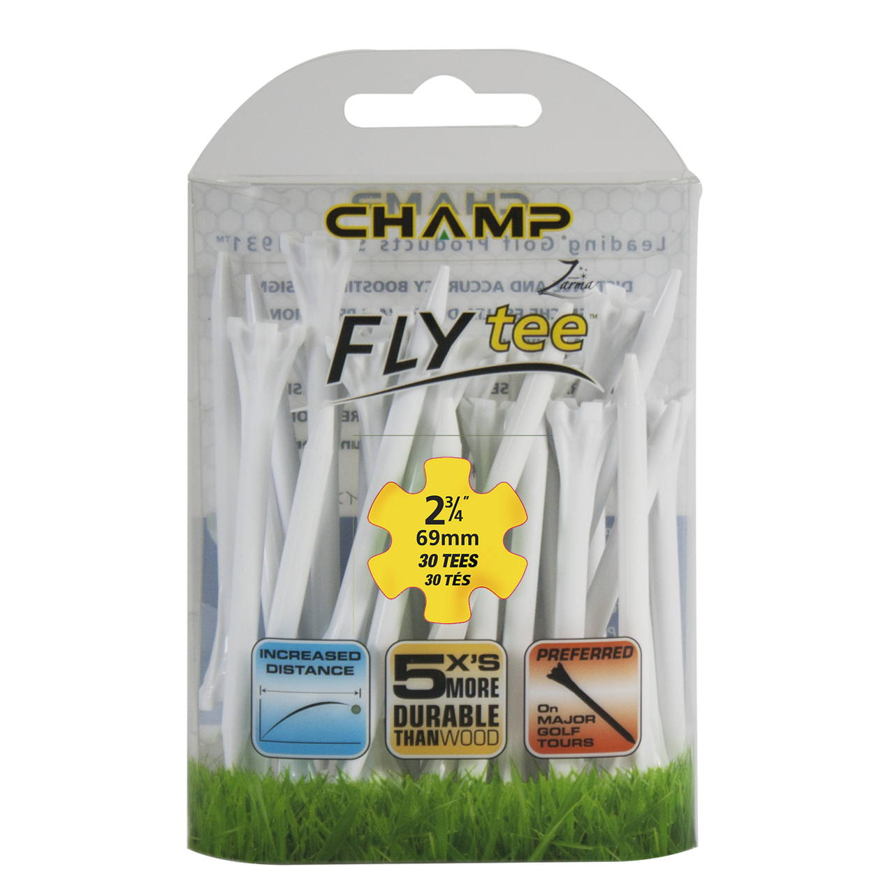 FLYtee 2-3/4 Inch Tees (30 Count)