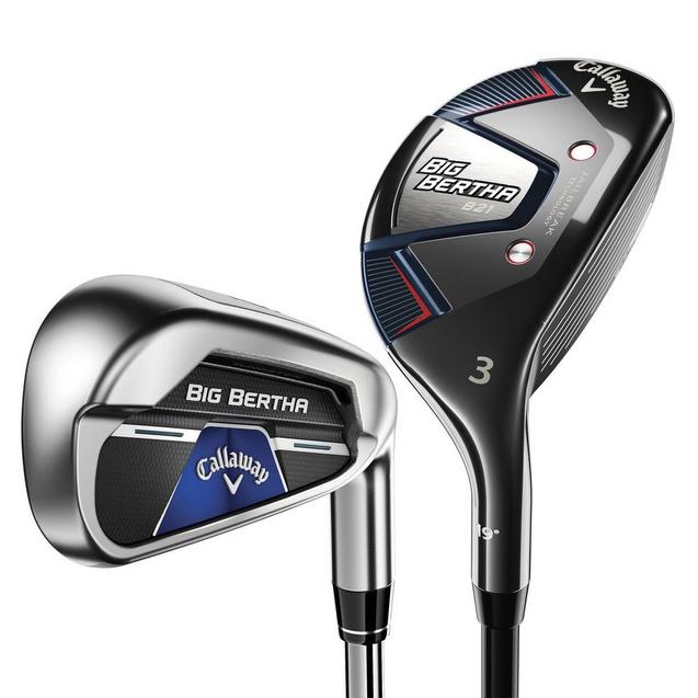 Big Bertha B21 4H 5H 6-PW Combo Iron Set with Graphite Shafts CALLAWAY