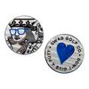 Suicide King of Hearts Ball Marker