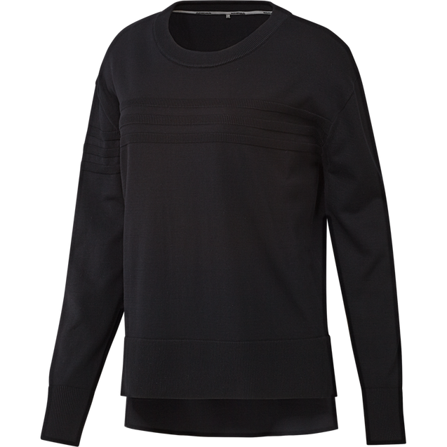 Women's Three Stripe Solid Sweater ADIDAS