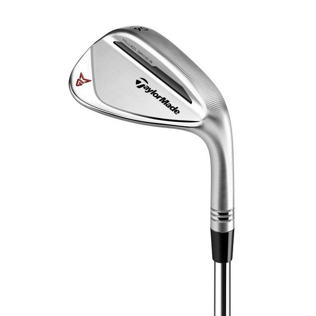 Cocheur Milled Grind 2 Hi-Bounce Chrome avec tige en acier TAYLORMADE