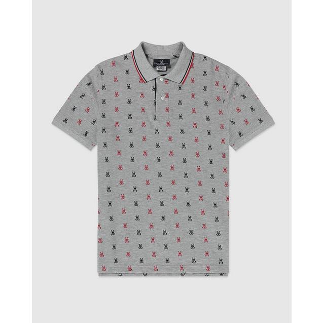 Men's Keesey All Over Print Short Sleeve Polo