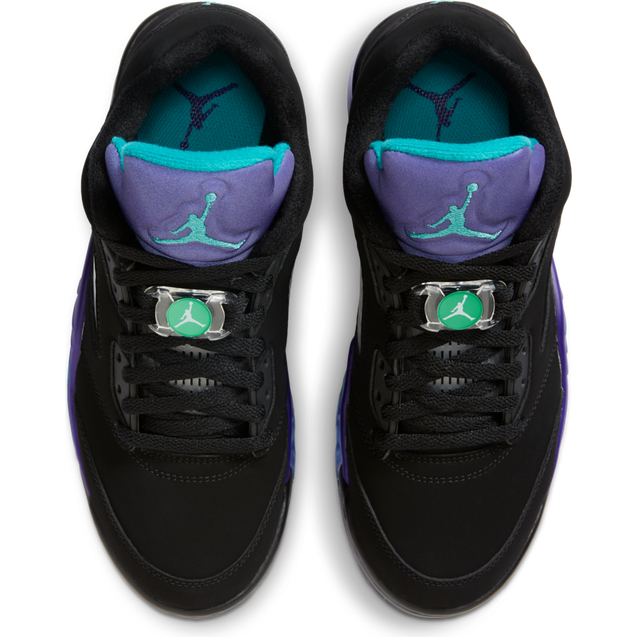 Air Jordan V Low Spiked Golf Shoe - Black/Blue/Purple | NIKE