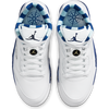 Air Jordan V Low US Open Spiked Golf Shoe - White/Blue/Yellow