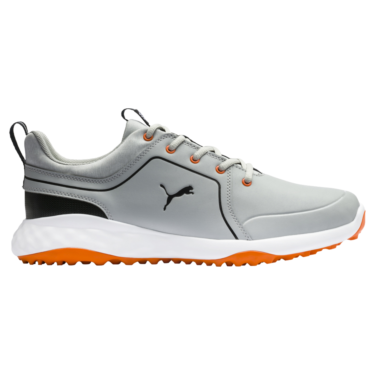 Men's Grip Fusion 2.0 Spikeless Golf Shoe - Grey/Orange