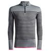 Men's Striped Mid 1/4 Zip Pullover