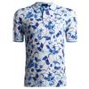 Polo à motif fleuri pour hommes