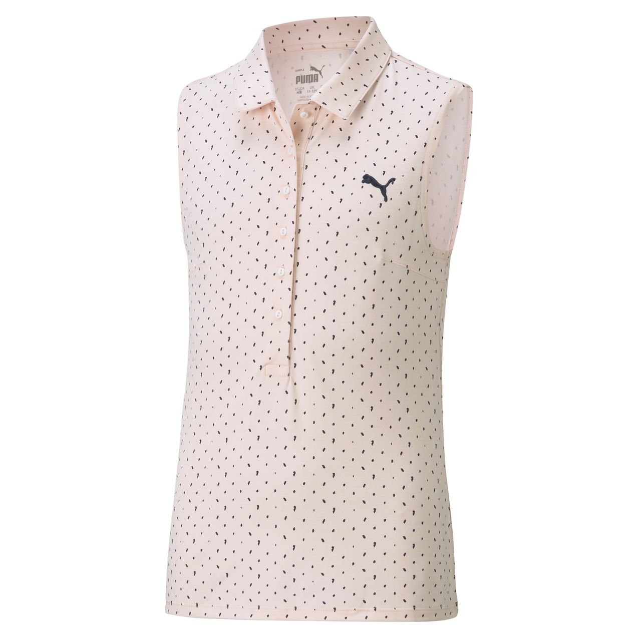 Girl's Cloudspun SL Polka Sleeveless Polo