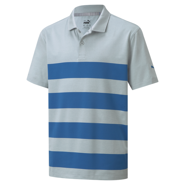 Polo MATTR Kiwi rayé pour garçons PUMA