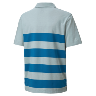 Boy's MATTR Kiwi Stripe Short Sleeve Polo
