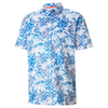 Men's Tech Pique Botanical Short Sleeve Polo