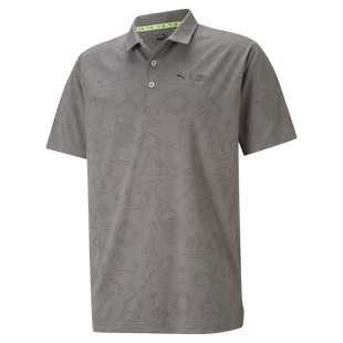 Men's First Mile Flash Reflective Short Sleeve Polo