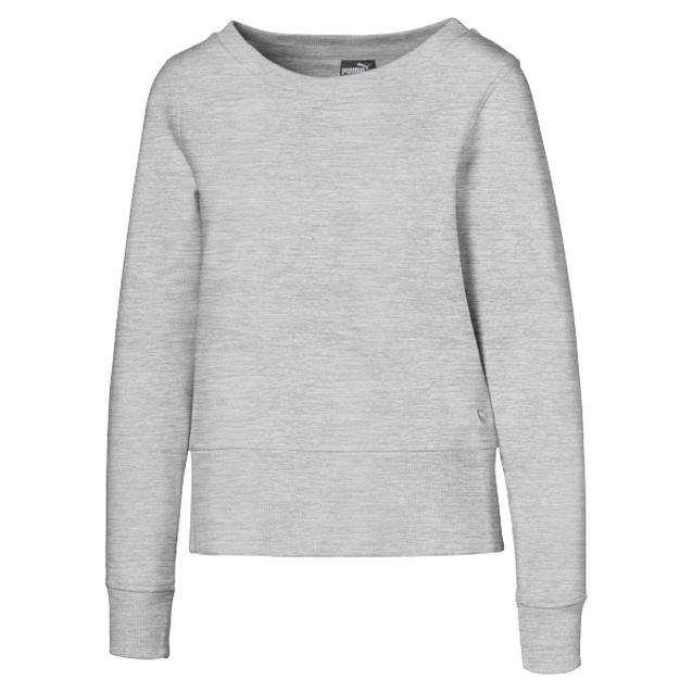 Women's Crewneck Zip Fleece Sweater