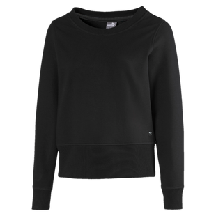 Women's Crewneck Zip Fleece Sweater