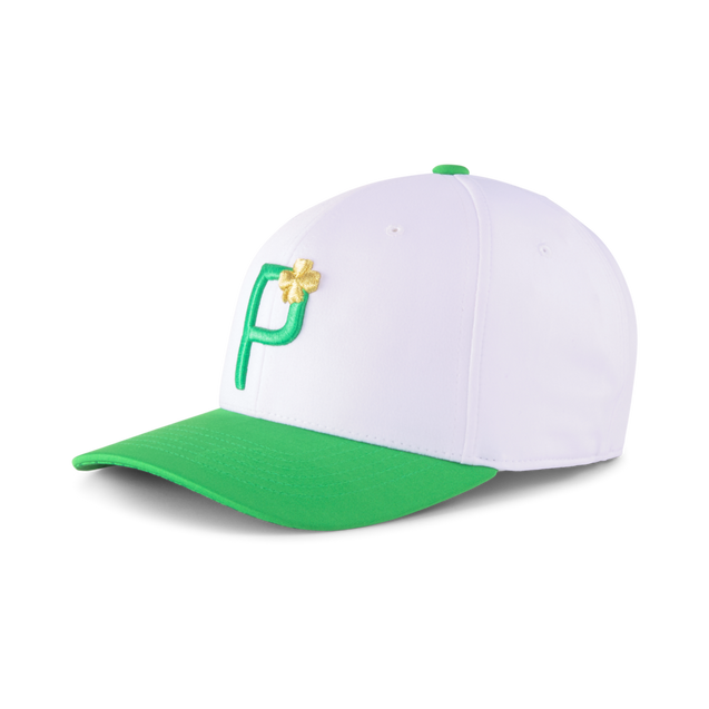 Casquette St. Patty's Day P avec fermeture à bouton-pression pour hommes (Édition limitée)