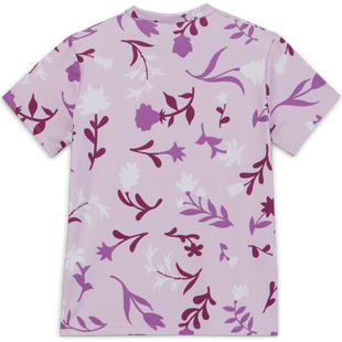 Girls' Dri-FIT Print Short Sleeve Polo