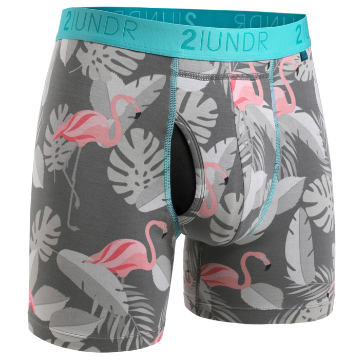 Men's Swing Shift Boxer Brief - Flamingo