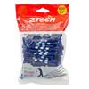Navy 2 3/4 Inch Tees With White Stripes (100 Count)