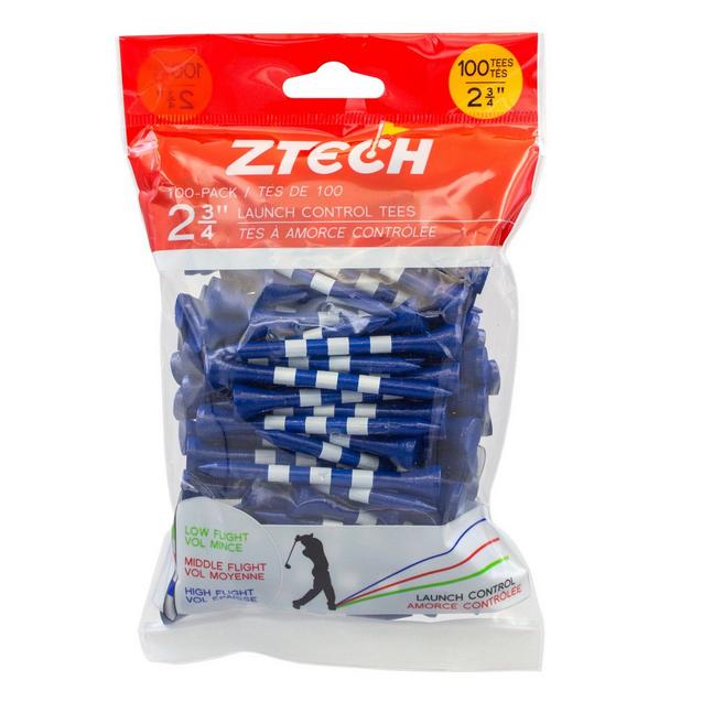 Navy 2 3/4 Inch Tees With White Stripes (100 Count) ZTECH