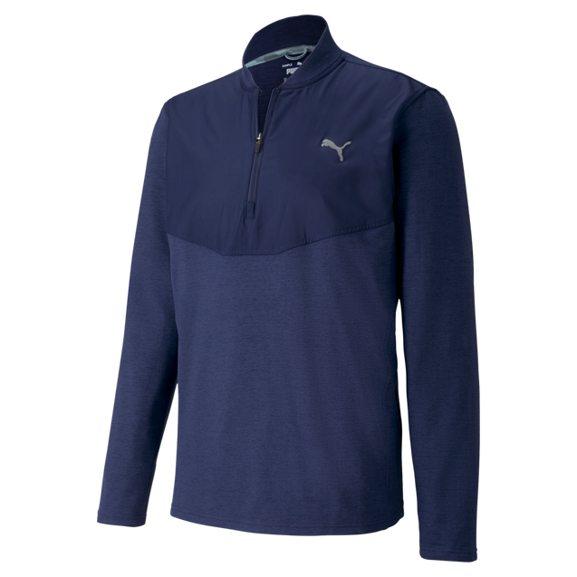 Men's Cloudspun Stealth 1/4 Zip Pullover PUMA